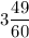 3\dfrac{49}{60}