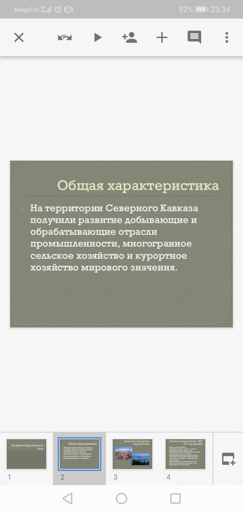 Напишите конспект про хозяйство европейский юг