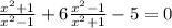 \(\frac{x^2+1}{x^2-1}+6\frac{x^2-1}{x^2+1}-5=0\)