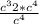 \frac{c^32*c^4}{c^4}