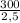 \frac{300}{2,5}