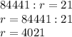 84441:r=21\\r=84441:21\\r=4021