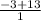 \frac{-3+13}{1}