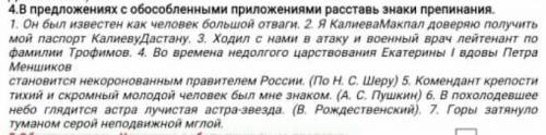 В предложениях с обособлеными приложениеями расставь знаки препенания ​