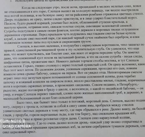 Определите какую роль в раскрытии идейного содержания рассказа играет этот эпизод Используйте цитаты