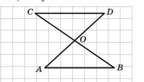Доведіть рівність відрізків AO і OD, зображених на Рисунку якщо надо ​