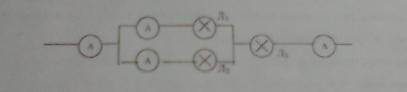 Показания, каких амперметров меньше, каких одинаковые? Объясните почему? Что произойдет, если лампо