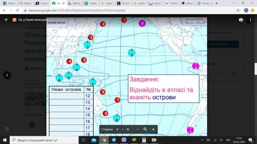 Завдання 1:Віднайдіть в атласі та вкажіть моря; Віднайдіть в атласі та вкажіть затоку, протоку та к