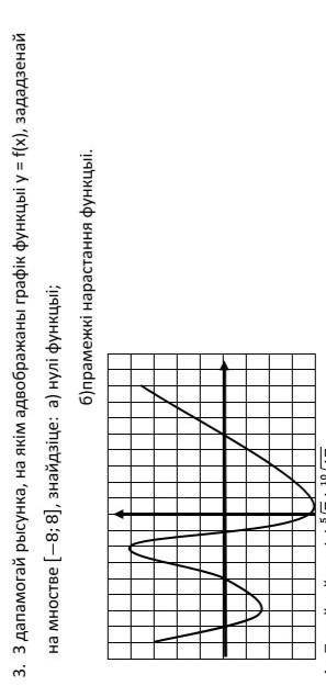 Дан график функции y=f(x), дано множество [-8;8] ,надо найти:а) нули функции;б) промежутки нарастан