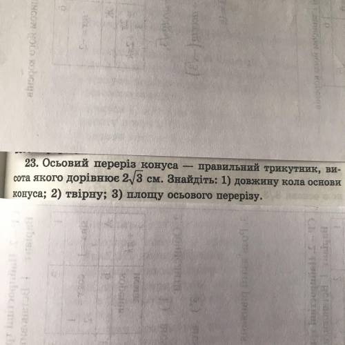 До ть не розуміюсь в конусах і циліндрах любу задачу