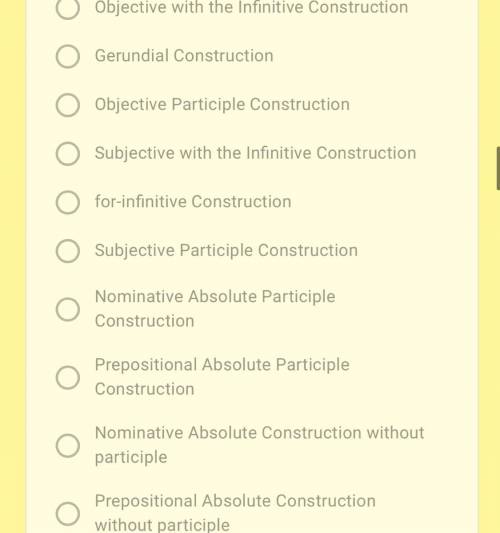 Define the type of predicative constructions His meals over he turned from the table to Helen