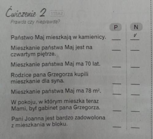 Аудирование по польскому, кто знает ответы? ​