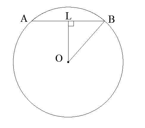 Маємо: BL= 16 см, LO= 12 см Обчисли BO: BO= см