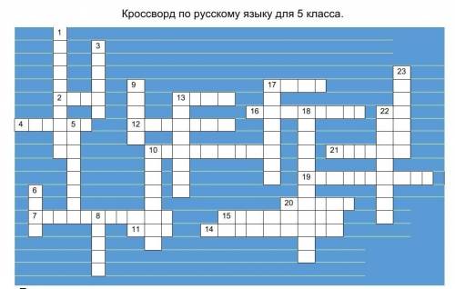 По горизонтали: 2.Постоянный морфологический признак местоимения. 4. Часть речи, обозначающая дейст