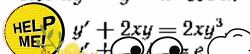 Дифференциальная уравнения 1.11) y'+2xy=2xy^3