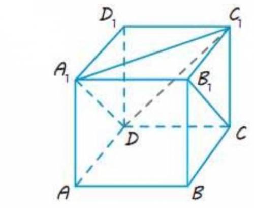 До ть знайти градусну міру кута, яку утворюють прямі аа1 і сс1 у кубі​