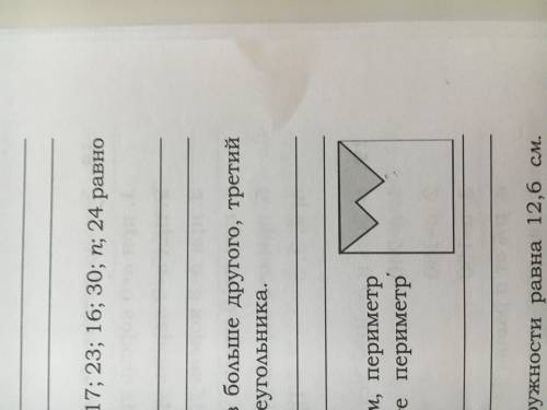 Периметр квадрата на рисунке равен 88 см,периметр закрашенной части равен 51 см.Найдите периметр не