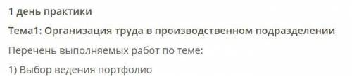 Как это первое задание делать, про портфолио, объясните что туда писать?