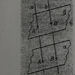 Изображённые на рисунке прямые а и пересекают параллельные плоскости а и В соответственно в точках