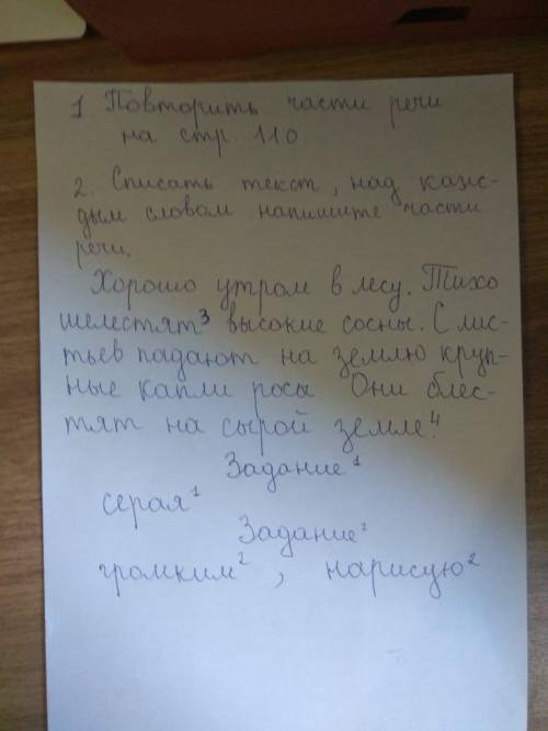 Они блестят на сырой земле. Синтактически разбор подлежащие,сказуемое,втореспенный член