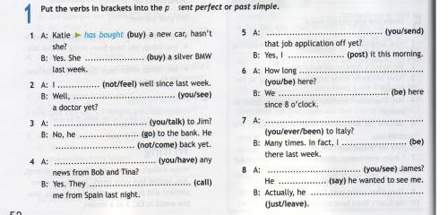 Put the verbs in brackets into the present or past simple.