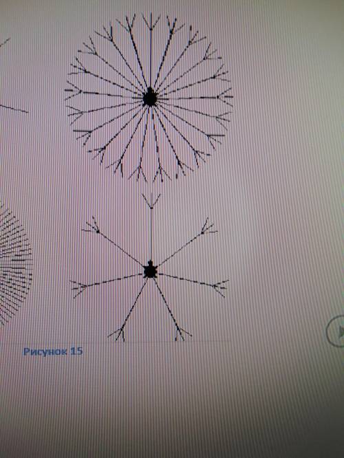 Составьте в процедурах алгоритм для черепашки что бы она сделала такую снежинку как на фотографии на