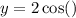 y = 2 \cos(\pix)