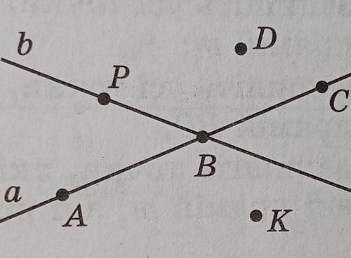 Точка В принадлежит прямой а????​