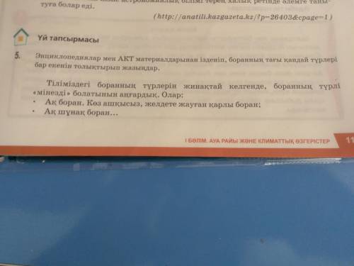 Тіліміздегі боранның түрлерін жинақтай келгенде, боранның түрлі мінезді болатынын аңғардық. Олар: