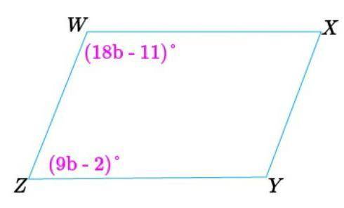 WXYZ – параллелограмм. Найди углы ∠W , ∠X , ∠Y и ∠Z. ∠W =°, ∠X = °, ∠Y = °, ∠Z =°.​