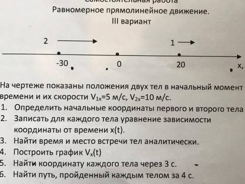 Равномерное прямолинейное движение ​