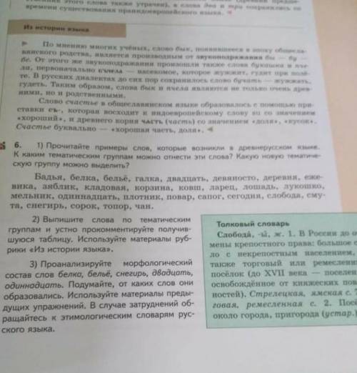 Выпишите слова по тематическим группам и устно прокомментируйте получившуюся таблицу. Используйте ма