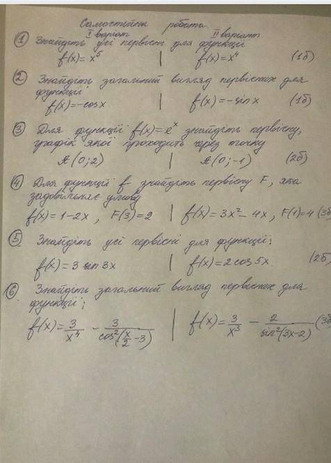 Самостоятельная работа 2 вариант