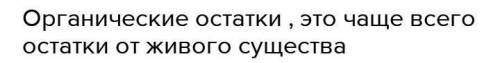 Что такое неорганические остатки?​