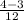 \frac{4-3}{12}