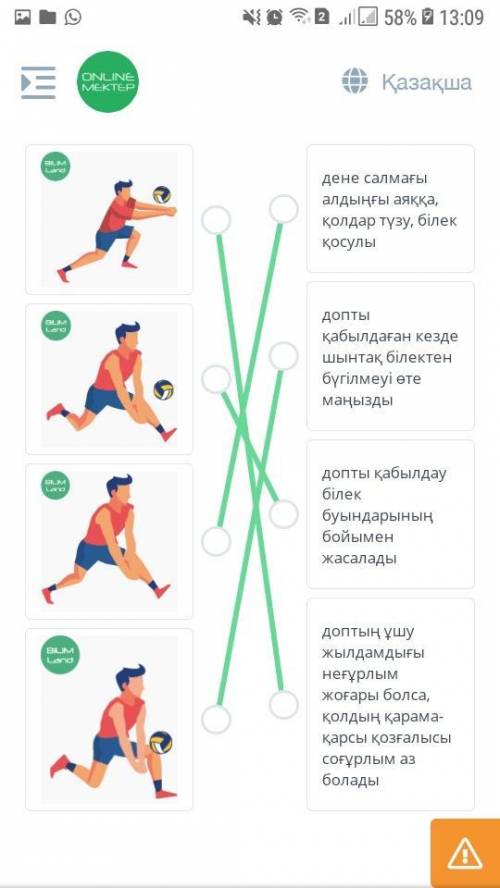 Допты төменнен қабылдау техникасын әрсуретті жеке-жеке анықтамасыменбайланыстырыңыз?​