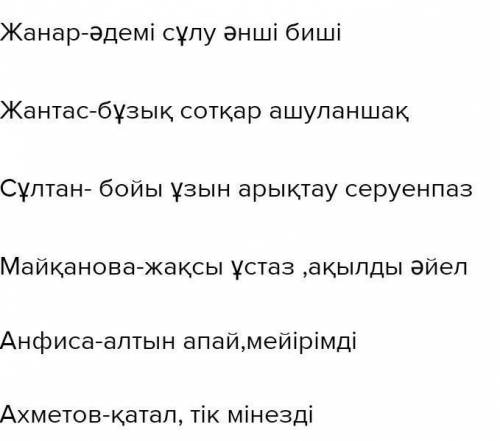 Сын есiмдi қатыстырып, повестегі кейіпкерлерге мінездеме жаз повесть Меня зовут-Қожа ​