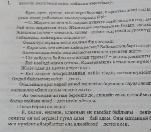 «Ойлан, жұптас, талқыла» әдісімен оқылым материалы негізінде қорытынды пікірсазындар,​