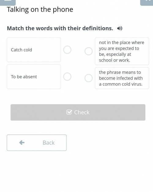 Match the words with their definitions. Будет Catch Gold-the phrase ну и второе думаю понятно