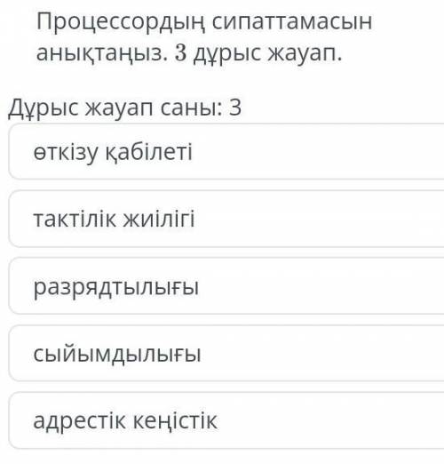 информатика 3 жауап дұрыс​