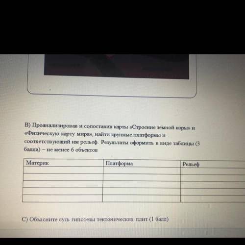 задание А,В,С не понимаю нужно сдать сегодн