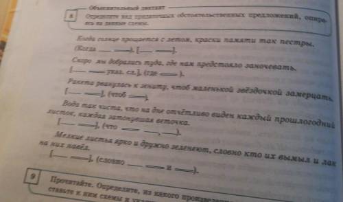 Определите вид придаточных обстоятельственных предложений, опираясь на данные схемы​