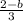 \frac{2 - b}{3}