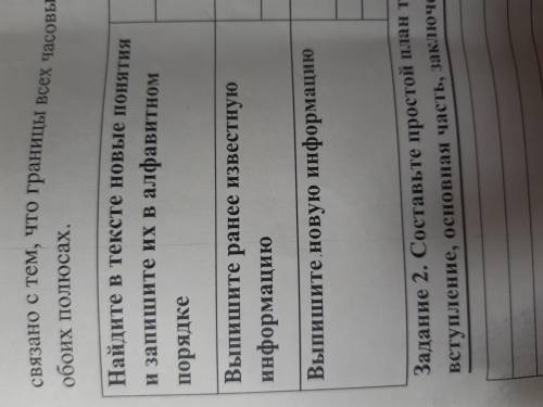 Найдите в тексте новые понятия и запишите их в алфавитном порядке.