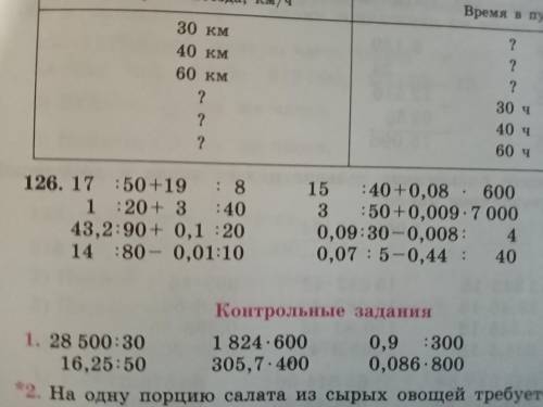 решите упражнение 126 в столбик надо