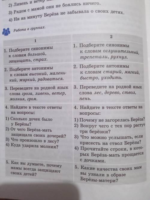 Прочитайте сказку Сердце матери стр.67 3. ответьте на вопросы письменно 1 и 2 пункт