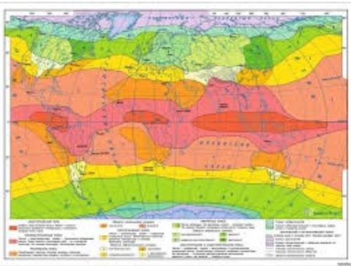 Дана карта Климатическая карта мира. Дайте ей характеристику по плану: 1) по масштабу 2) по содерж