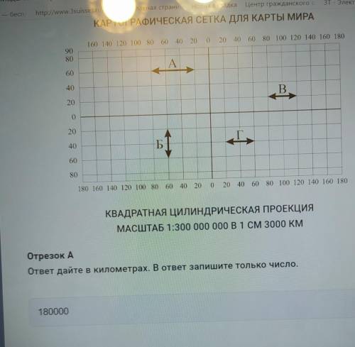 с географией Найдите масштаб на местности всех отрезком и дайте ответ в километрах.​