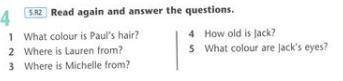 2. Read Damir’s blog at page 26, then answer the questions from exercise 4 at page 26 (Прочти блог Д