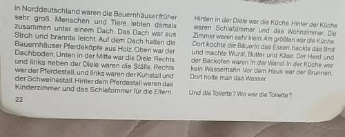 Was war auf dem Dach?rechts neben der Diele?hinter dem Pferdestall?auf dem Dachboden?links neben der